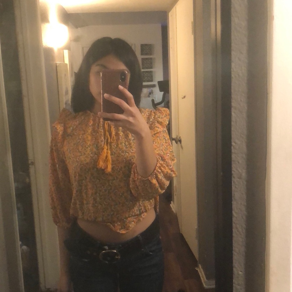 Yellow shirt